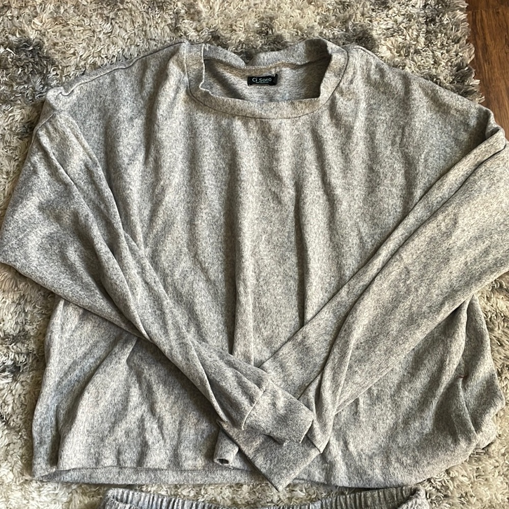 Grey 2 piece